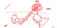 VSA MODULATOR (RH)('00 )  for Honda JAZZ 1.4 ESL 5 Doors 5 speed manual 2014