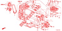 OIL PUMP (CVT) for Honda JAZZ 1.4 ESL 5 Doors full automatic 2014