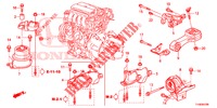 ENGINE MOUNT (MT) for Honda JAZZ 1.4 ESLT 5 Doors 5 speed manual 2014