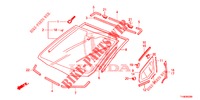 FRONT WINDSHIELD/ REAR WINDSHIELD  for Honda JAZZ 1.4 ESLT 5 Doors full automatic 2014