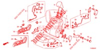 FRONT SEAT/SEATBELTS (D.) (1) for Honda JAZZ 1.4 LSH 5 Doors 5 speed manual 2014