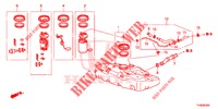 FUEL TANK  for Honda JAZZ 1.4 LSH 5 Doors 5 speed manual 2014