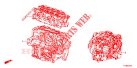 GASKET KIT/ENGINE ASSY./ TRANSMISSION ASSY.  for Honda JAZZ 1.4 LSH 5 Doors 5 speed manual 2014