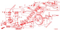 BRAKE MASTER CYLINDER/MAS TER POWER (LH) for Honda JAZZ 1.4 SPH 5 Doors 5 speed manual 2014