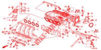 CARBURETOR INSULATOR/ INTAKE MANIFOLD  for Honda JAZZ 1.4 SPH 5 Doors 5 speed manual 2014