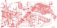 CYLINDER BLOCK/OIL PAN (1.2L/1.3L/1.4L) for Honda JAZZ 1.4 SPH 5 Doors 5 speed manual 2014
