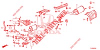 EXHAUST PIPE/SILENCER (PGM FI)  for Honda JAZZ 1.4 SPH 5 Doors 5 speed manual 2014