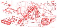 HEATER BLOWER (LH) for Honda JAZZ 1.4 SPH 5 Doors 5 speed manual 2014