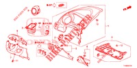 INSTRUMENT GARNISH (COTE DE CONDUCTEUR) (LH) for Honda JAZZ 1.4 SPH 5 Doors 5 speed manual 2014