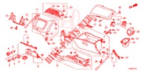 INSTRUMENT GARNISH (COTE DE PASSAGER) (LH) for Honda JAZZ 1.4 SPH 5 Doors 5 speed manual 2014