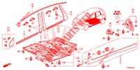 MOLDING/PROTECTOR  for Honda JAZZ 1.4 SPH 5 Doors 5 speed manual 2014