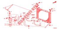 RADIATOR HOSE/RESERVE TAN K  for Honda JAZZ 1.4 SPH 5 Doors 5 speed manual 2014