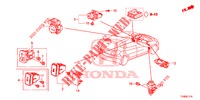 SWITCH (LH) for Honda JAZZ 1.4 SPH 5 Doors 5 speed manual 2014