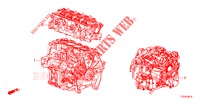 GASKET KIT/ENGINE ASSY./ TRANSMISSION ASSY.  for Honda JAZZ 1.2 S 5 Doors 5 speed manual 2015