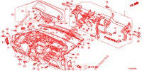 INSTRUMENT PANEL UPPER (LH) for Honda JAZZ 1.2 S 5 Doors 5 speed manual 2015