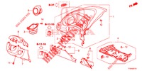 INSTRUMENT GARNISH (COTE DE CONDUCTEUR) (LH) for Honda JAZZ 1.4 LUXURY 5 Doors 5 speed manual 2015