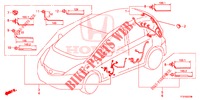 WIRE HARNESS (LH) (5) for Honda JAZZ 1.4 ESH 5 Doors 5 speed manual 2015