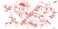 INSTRUMENT GARNISH (COTE DE PASSAGER) (LH) for Honda JAZZ 1.4 ESL 5 Doors full automatic 2015