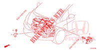 ENGINE WIRE HARNESS STAY (1.7L)(RH)  for Honda JAZZ 1.4 ESLT 5 Doors 5 speed manual 2015