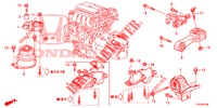 ENGINE MOUNT (MT) for Honda JAZZ 1.4 LSP 5 Doors 5 speed manual 2015