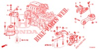 ENGINE MOUNT (CVT) for Honda JAZZ 1.4 LSP 5 Doors full automatic 2015
