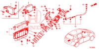 AIR CONDITIONER (CONDENSER)  for Honda JAZZ 1.4 ELEGANCE 5 Doors full automatic 2016