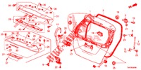 TAILGATE PANEL (2D)  for Honda JAZZ 1.4 ELEGANCE 5 Doors full automatic 2016
