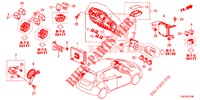CONTROL UNIT (CABINE) (1) (LH) ( '17) for Honda JAZZ 1.4 EXCLUSIVE 5 Doors 6 speed manual 2017