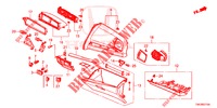 INSTRUMENT GARNISH (COTE DE PASSAGER) (LH) for Honda JAZZ 1.4 EXCLUSIVE 5 Doors 6 speed manual 2019