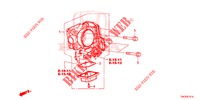 THROTTLE BODY (2) for Honda JAZZ 1.4 EXCLUSIVE 5 Doors 6 speed manual 2019