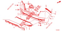 REAR BUMPER  for Honda JAZZ 1.3 ELEGANCE 5 Doors 6 speed manual 2019