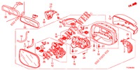 MIRROR/SUNVISOR (VIRAGE AUTOMATIQUE) for Honda JAZZ HYBRID LUXURY 5 Doors full automatic 2013