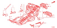 FLOOR MAT/INSULATOR  for Honda JAZZ HYBRID LUXURY 5 Doors full automatic 2013
