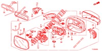 MIRROR/SUNVISOR (VIRAGE AUTOMATIQUE) for Honda JAZZ HYBRID LUXURY 5 Doors full automatic 2015