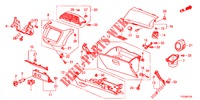 INSTRUMENT GARNISH (COTE DE PASSAGER) (LH) for Honda JAZZ HYBRID LUXURY 5 Doors full automatic 2013