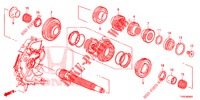 COUNTERSHAFT  for Honda CIVIC 1.4 ELEGANCE 5 Doors 6 speed manual 2014