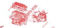 ENGINE ASSY./TRANSMISSION  ASSY. (1.4L) for Honda CIVIC 1.4 ELEGANCE 5 Doors 6 speed manual 2014