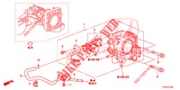 THROTTLE BODY (1.4L) for Honda CIVIC 1.4 ELEGANCE 5 Doors 6 speed manual 2014