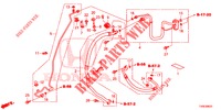 AIR CONDITIONER (FLEXIBLES/TUYAUX) (DIESEL) (LH) for Honda CIVIC DIESEL 1.6 EXECUTIVE 5 Doors 6 speed manual 2014