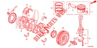 CRANKSHAFT/PISTON (DIESEL) for Honda CIVIC DIESEL 1.6 EXECUTIVE 5 Doors 6 speed manual 2014