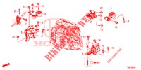 ENGINE MOUNTS (DIESEL) for Honda CIVIC DIESEL 1.6 EXECUTIVE 5 Doors 6 speed manual 2014