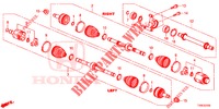 FRONT DRIVESHAFT/HALF SHA FT (DIESEL) for Honda CIVIC DIESEL 1.6 EXECUTIVE 5 Doors 6 speed manual 2014