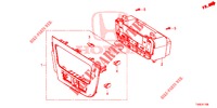 HEATER CONTROL (LH) for Honda CIVIC DIESEL 1.6 EXECUTIVE 5 Doors 6 speed manual 2014