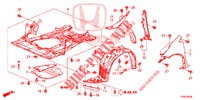 FRONT FENDERS  for Honda CIVIC DIESEL 1.6 LIFSTYLE 5 Doors 6 speed manual 2014