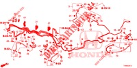 BRAKE LINES (DIESEL) (LH) for Honda CIVIC DIESEL 1.6 S 5 Doors 6 speed manual 2014
