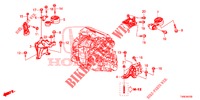 ENGINE MOUNTS (DIESEL) for Honda CIVIC DIESEL 1.6 S 5 Doors 6 speed manual 2014