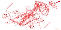 FLOOR MAT/INSULATOR  for Honda CIVIC DIESEL 1.6 S 5 Doors 6 speed manual 2014