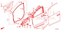 FRONT DOOR PANELS (2D)  for Honda CIVIC DIESEL 1.6 S 5 Doors 6 speed manual 2014