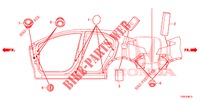 GROMMET (LATERAL) for Honda CIVIC DIESEL 1.6 S 5 Doors 6 speed manual 2014