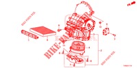 HEATER BLOWER (LH) for Honda CIVIC DIESEL 1.6 S 5 Doors 6 speed manual 2014